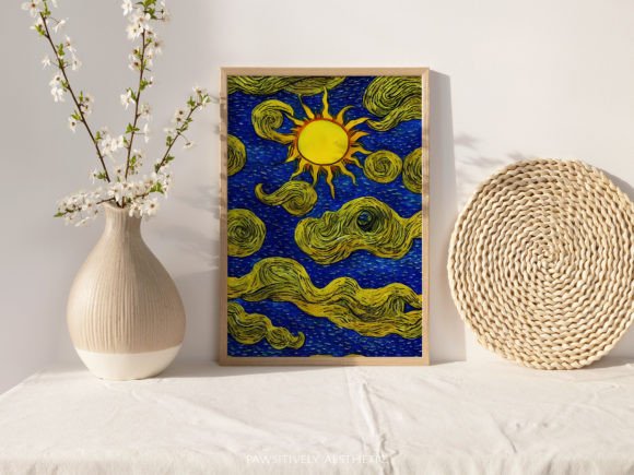 Download Sun Abstract Painting - Painting Collection