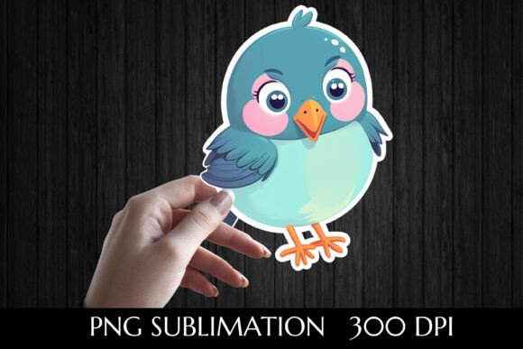 Download Adorable Cartoon Bird Illustration - Illustration Collection