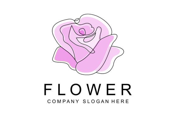 Download Floral Logo Design, Vector Illustration - Illustration Collection