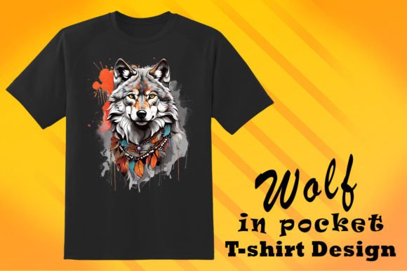 Download Wolf Illustration for POD - Illustration Collection