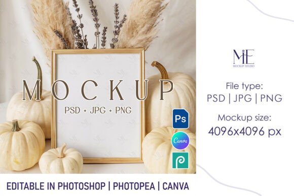 Download Autumn Table Sign PSD PNG Mockup Fall - Png mockup Collection