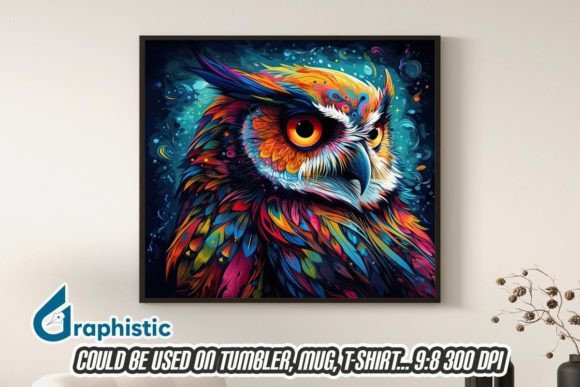 Download Magic Owl Painting Background - Painting Collection