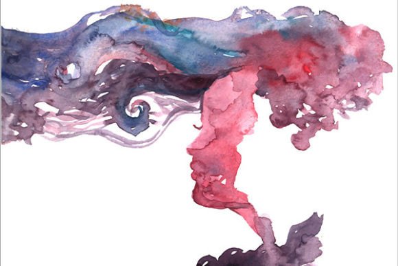 Download Abstract Painting Water Color of Beauty - Painting Collection