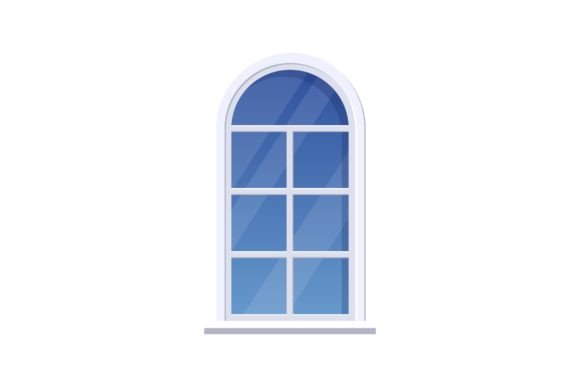 Download Window with White Frame. Illustration of - Illustration Collection