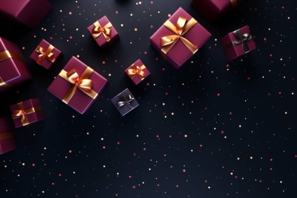Download Copy Space Christmas Gift Box Background - Copy space Collection