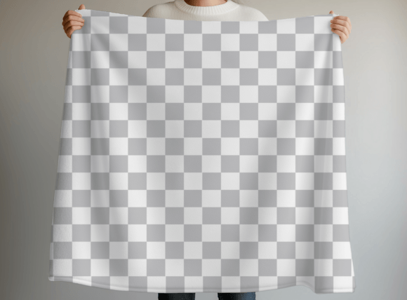 Download Blanket Fleece Throw PNG Mockup - Png mockup Collection