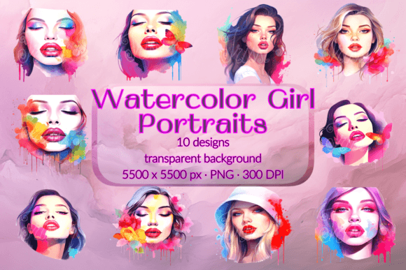 Download Fashion Illustration Watercolor Painting - Premium Resources