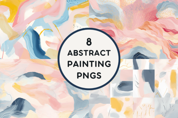 Download 8 Abstract Painting PNGS - Painting Collection