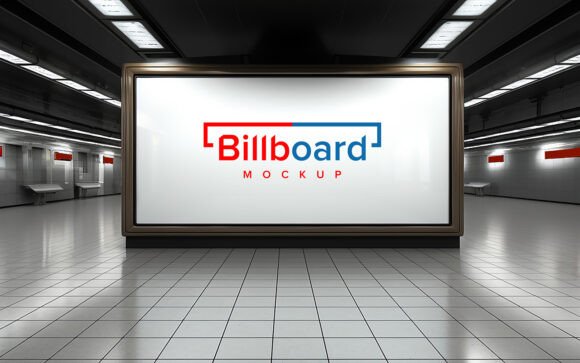 Download Mock Up Blank Billboard with Copy Space - Copy space Collection
