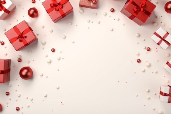 Download Copy Space Christmas Gift Box Background - Copy space Collection