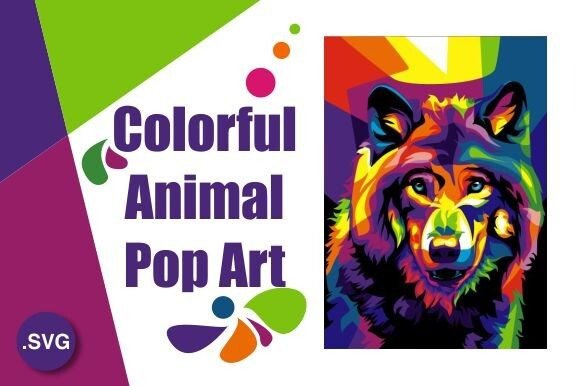 Download Colorful Wolf Illustration - Illustration Collection